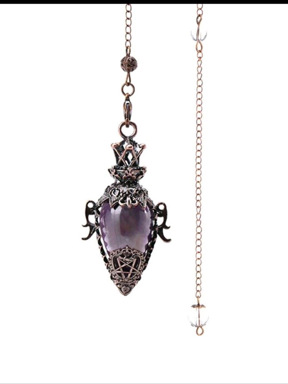 Amethyst Gothic Pendulum